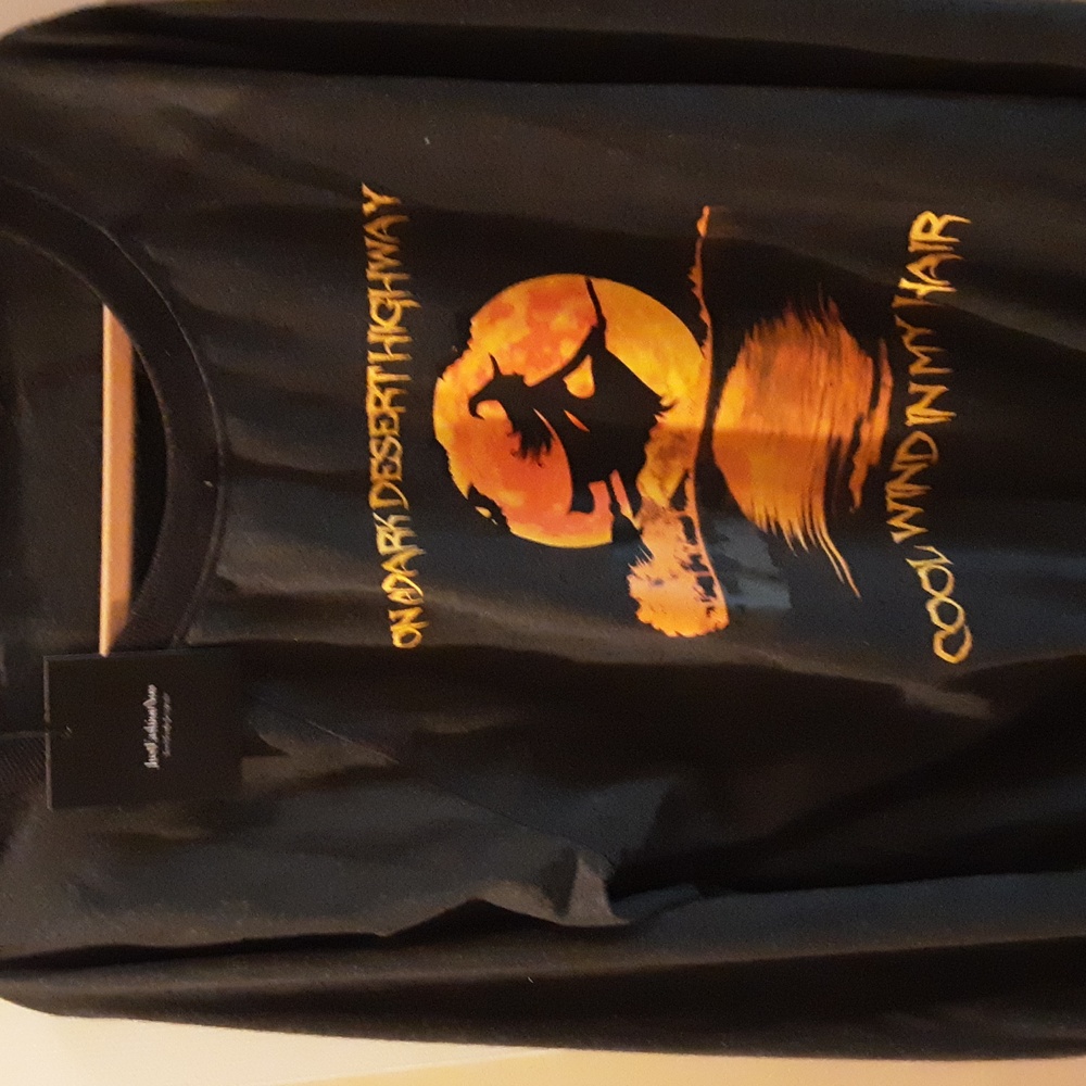 "On a Dark Desert Highway"Halloween Sweatshirt